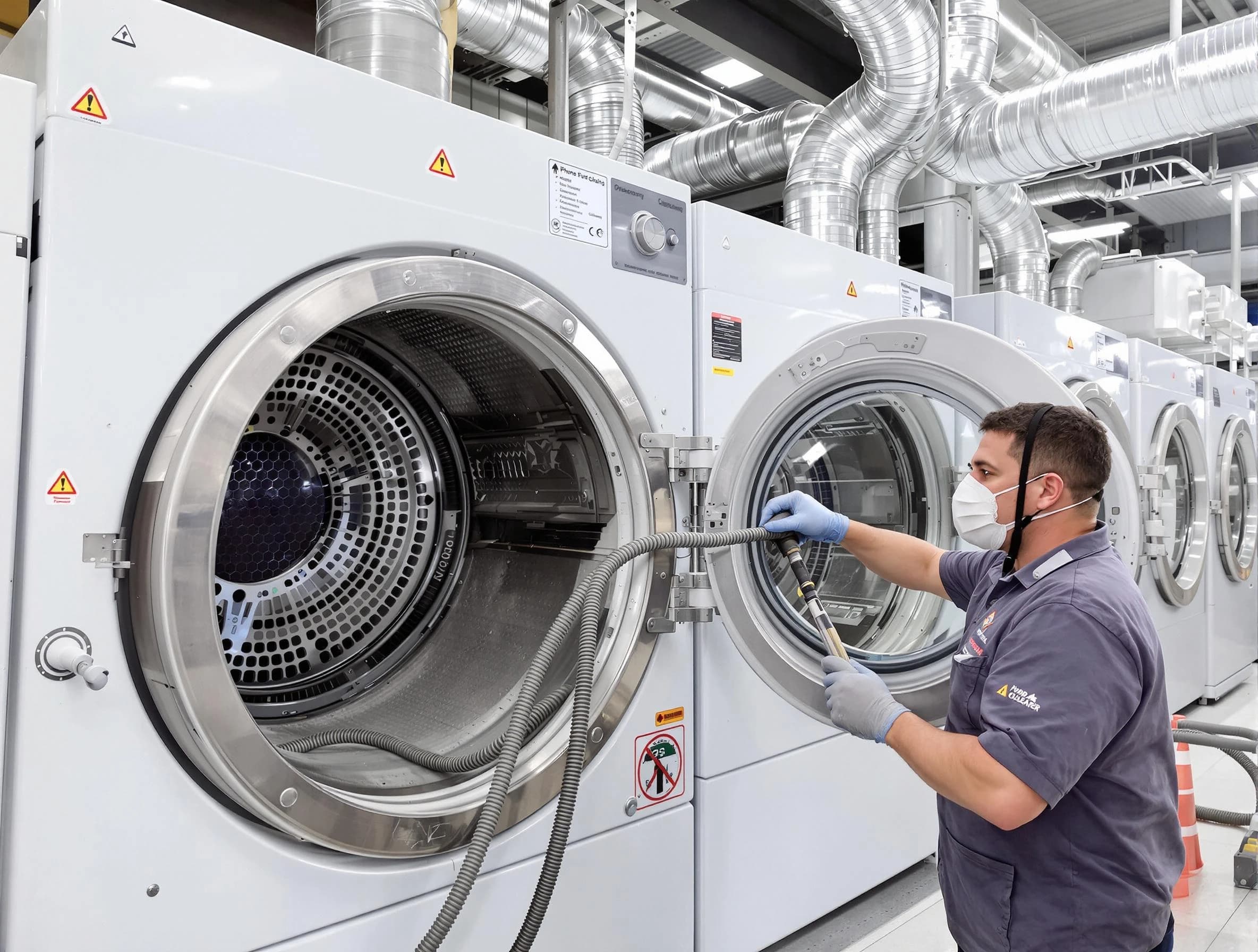 Industrial-grade dryer vent cleaning by Ettrick Dryer Vent Cleaning in Ettrick