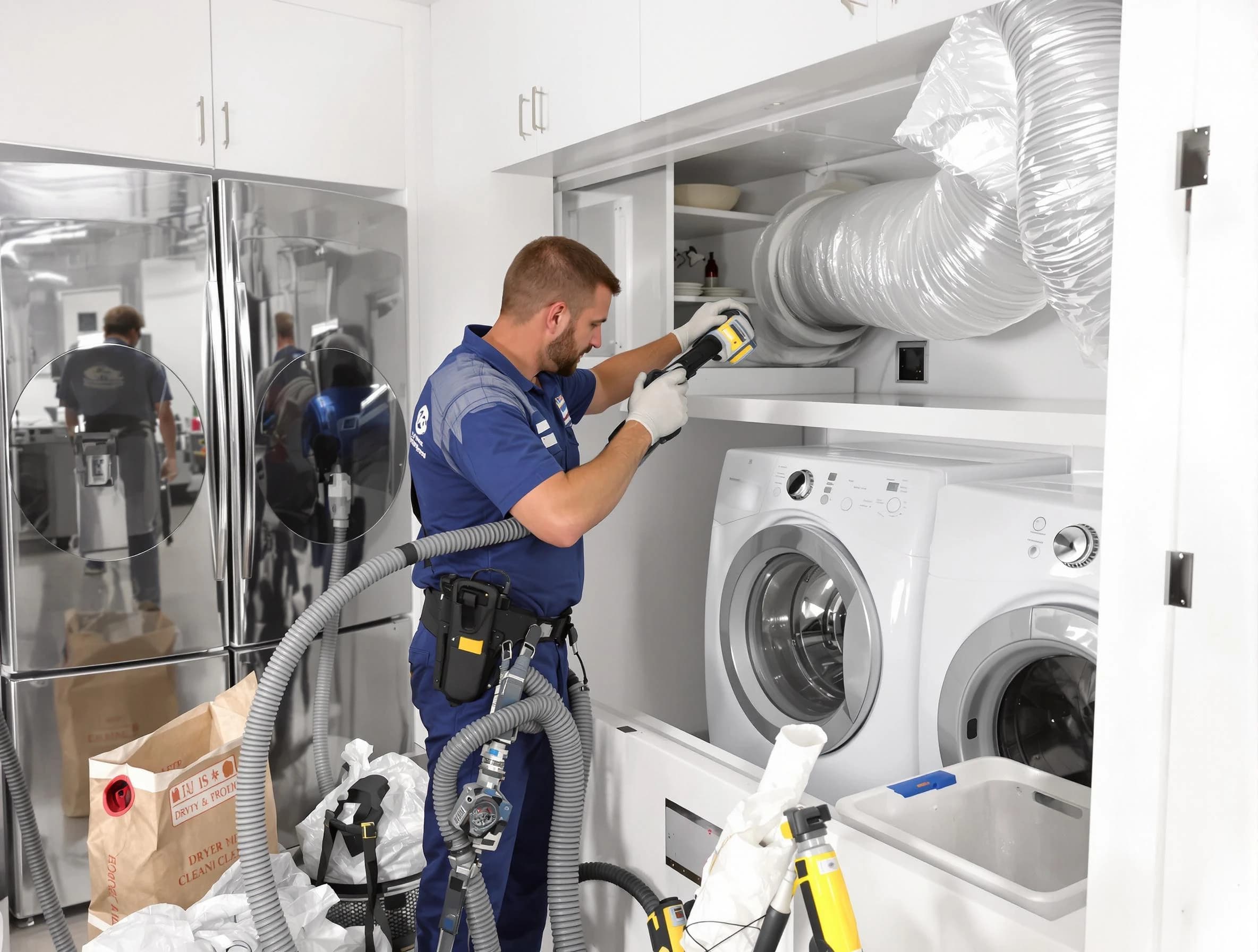 Professional duct cleaning by Ettrick Dryer Vent Cleaning in Ettrick