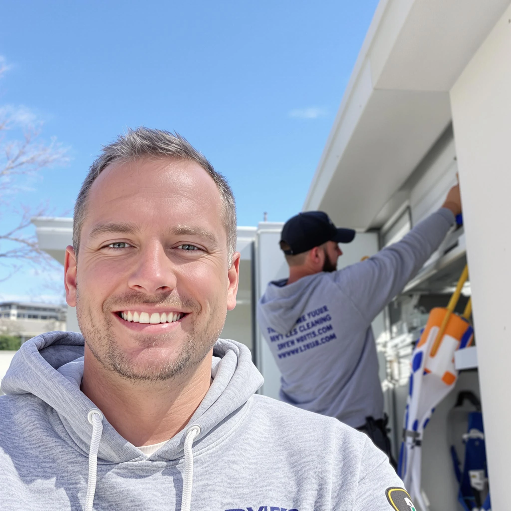 The Ettrick Dryer Vent Cleaning team.