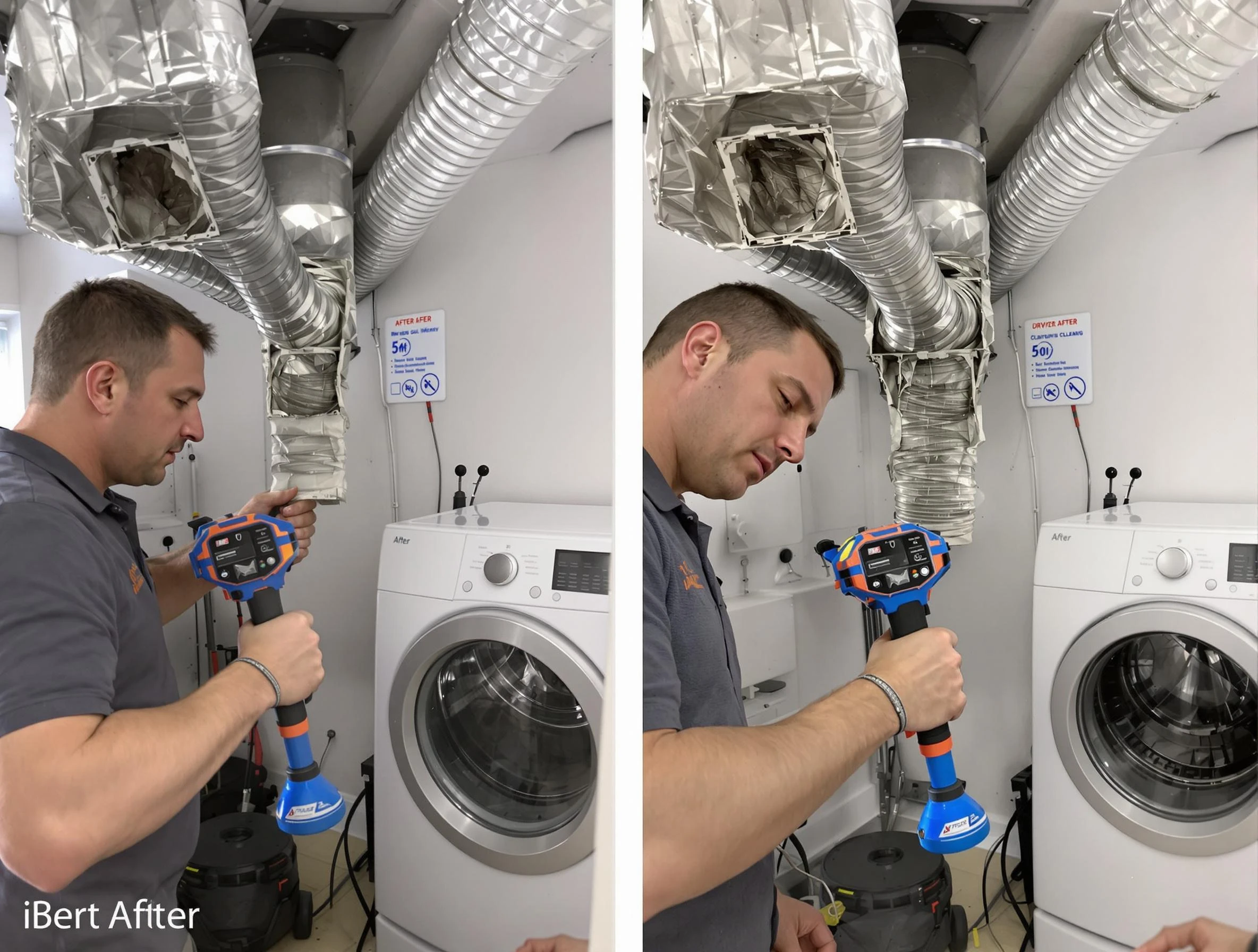 Professional clogged vent cleaning by Ettrick Dryer Vent Cleaning in Ettrick