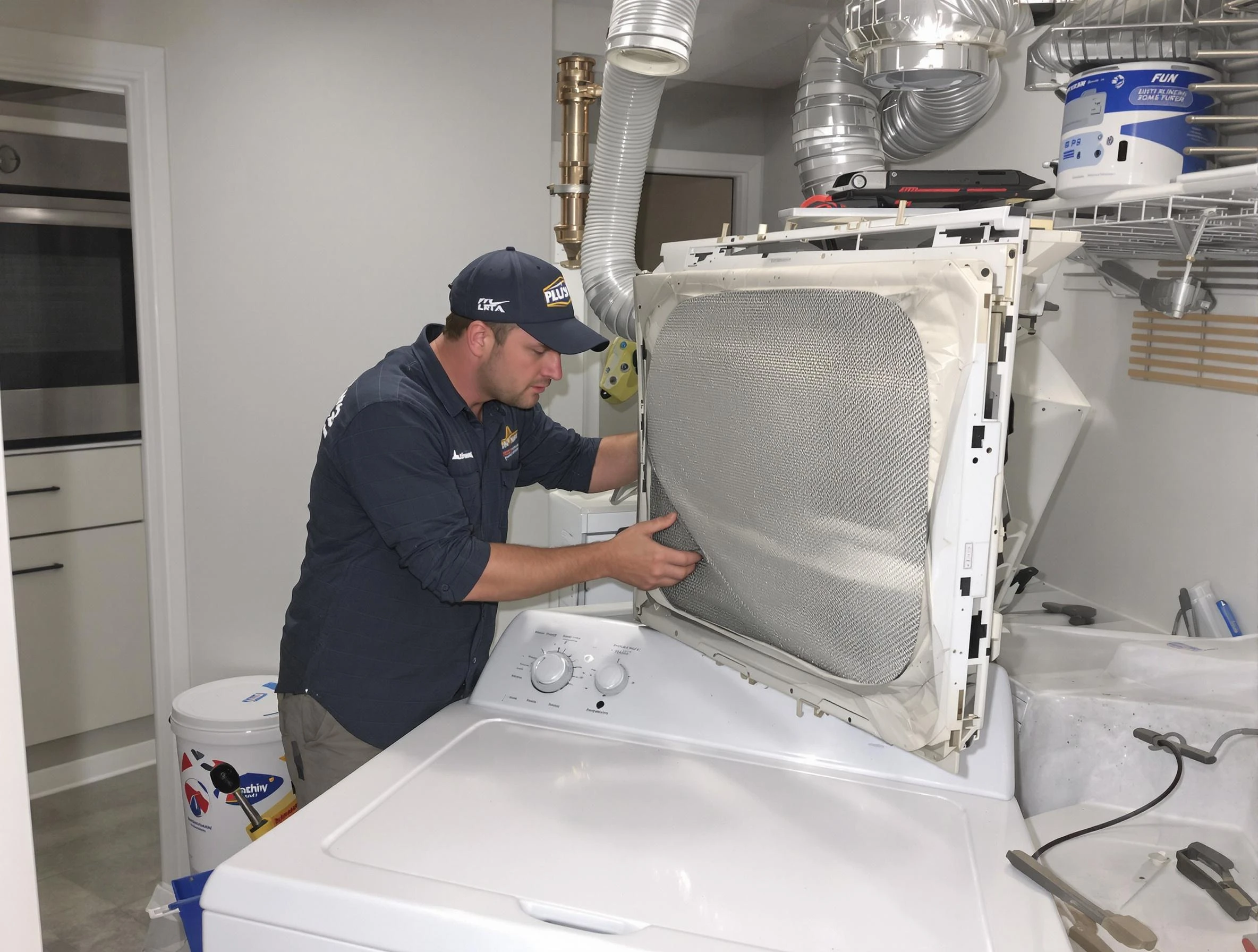 Expert vent cover replacement by Ettrick Dryer Vent Cleaning in Ettrick